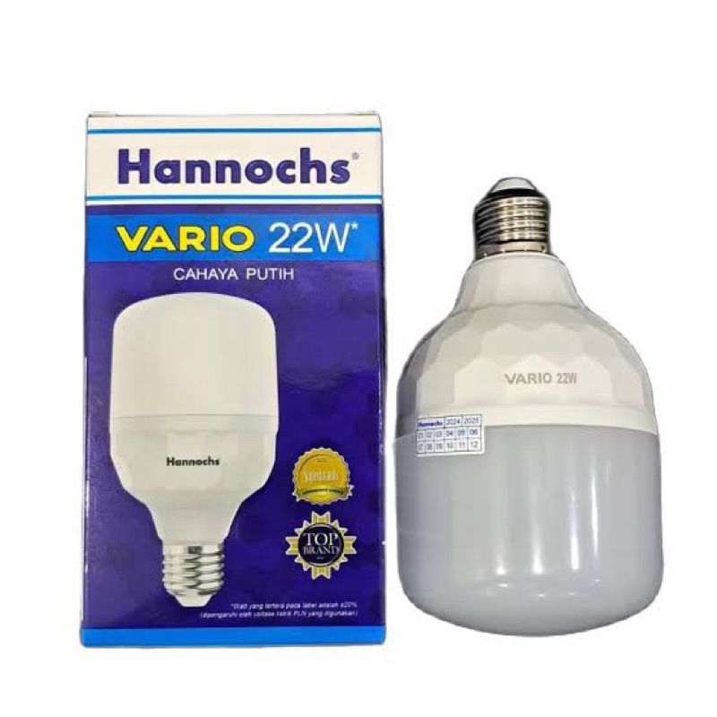 Led Hannochs Vario 22 Watt - Lampu Bohlam Hannochs 22w Putih