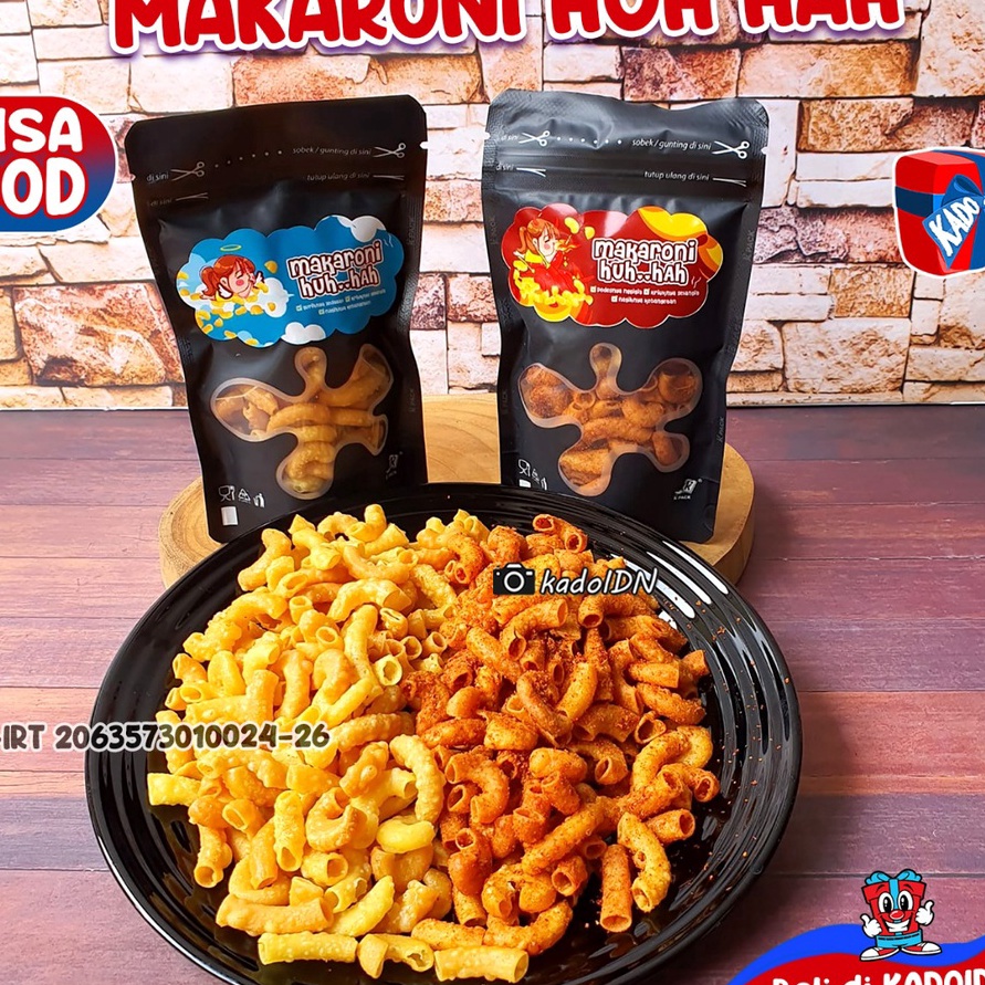 

99 BRANDS FESTIVAL Macaroni HUH HAH camilan kering makaroni