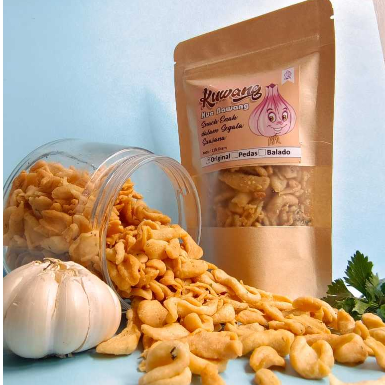 

Kue Bawang, KUWANG ORIGINAL 115 GRAM RENYAH BIKIN NAGIH /kue kering /sistik /kuwang, Snack Q DULUR