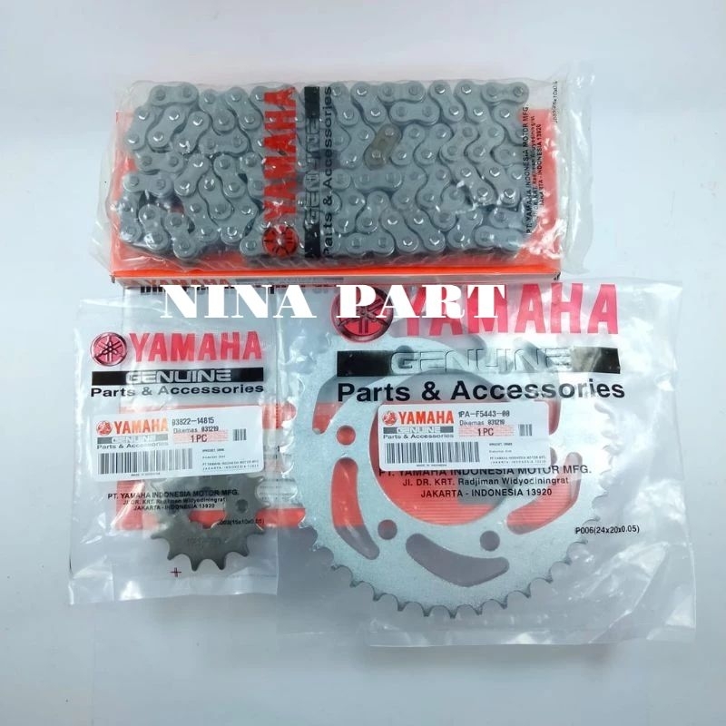 Gear Gir Set Yamaha Vixion New 2013-2014(1PA)