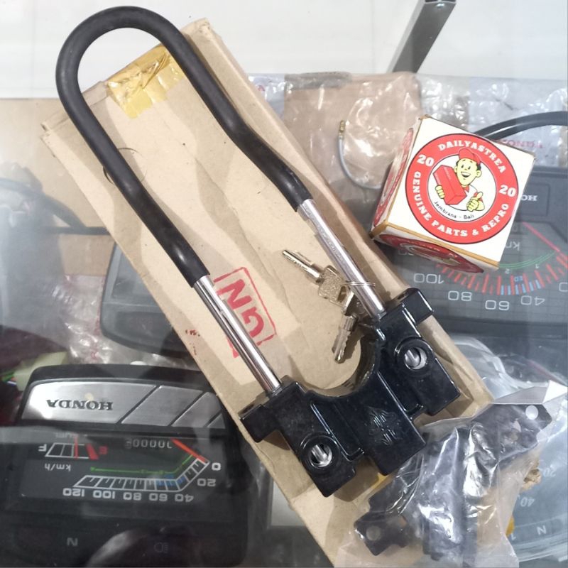 KUNCI GANDA FORK GARPU SKOK SHOCK BOTTOM DEPAN HONDA KIRANA KARISMA SUPRA FIT V XX X 100 ORIGINAL