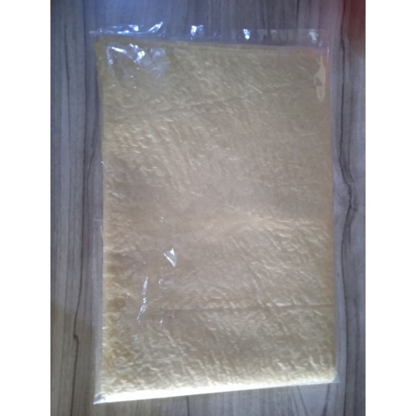 

FLASH SALE Kulit Tahu UK 3x2cm mix 2 lembar MUI HALAL murah