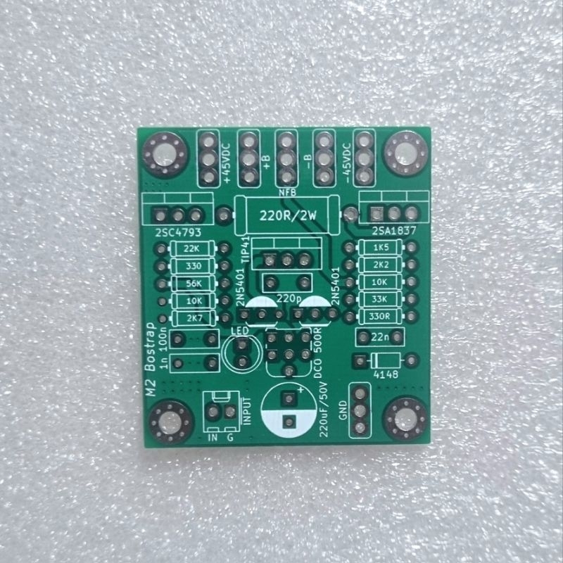 PCB Driver Power M2 Bostrap Double Layer