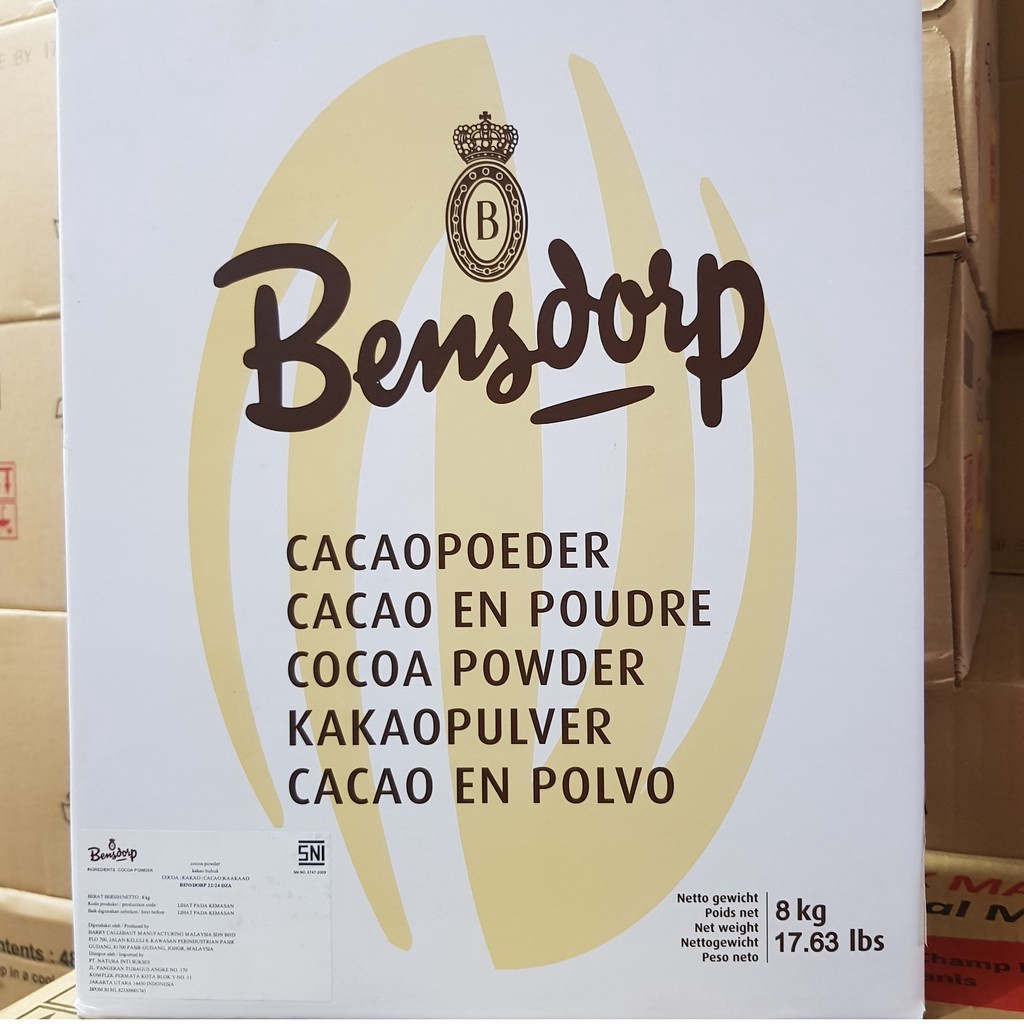 

1212 Coklat bubuk BENSDORP 1 KG PURE COCOA POWDER BENSDROP 1KG GROSIR