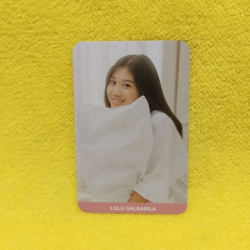 photocard jkt48 lulu salsabila the morning call official
