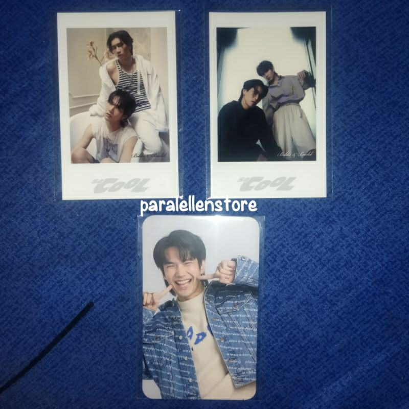 Polaroid BibbleBuild SoCool official merchandise Photocard Build KinnPorsche