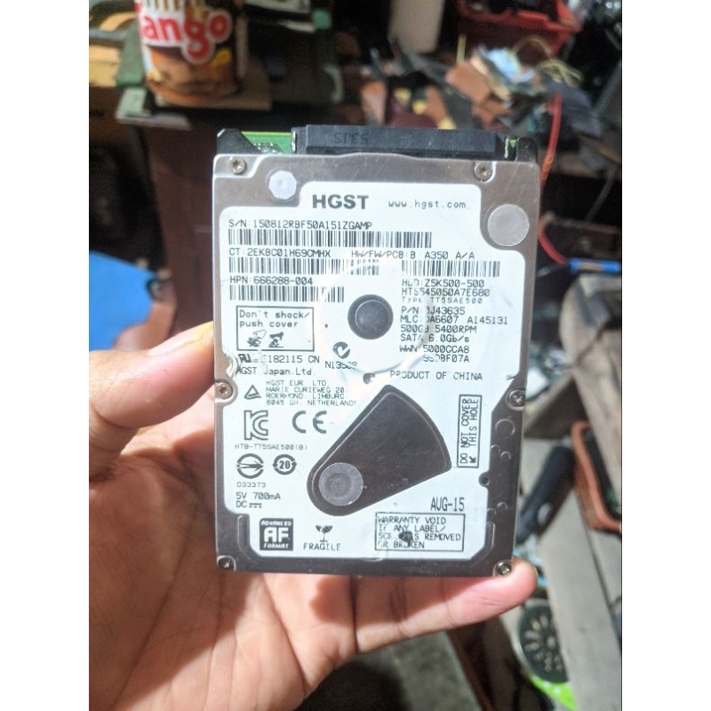 HDD HGST 2.5" 500GB