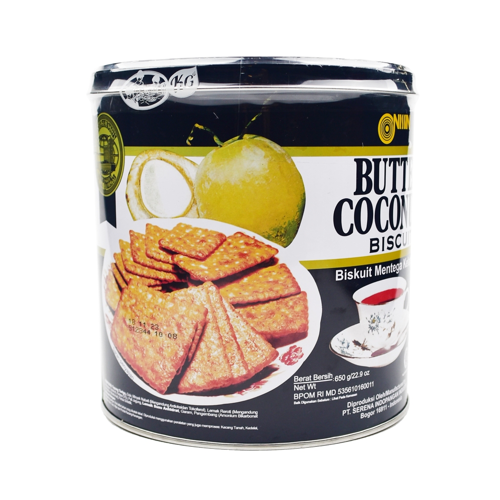 

nissin butter coconut kaleng 650gr
