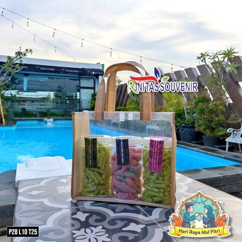 

Ready Stok Tas Nastar Goodie Bag Kombinasi Mika