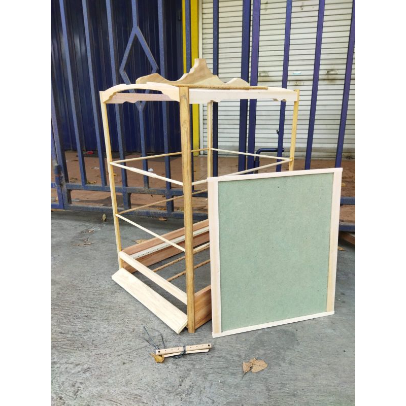 Sangkar Ambrukan Diamond Tiang Segitiga