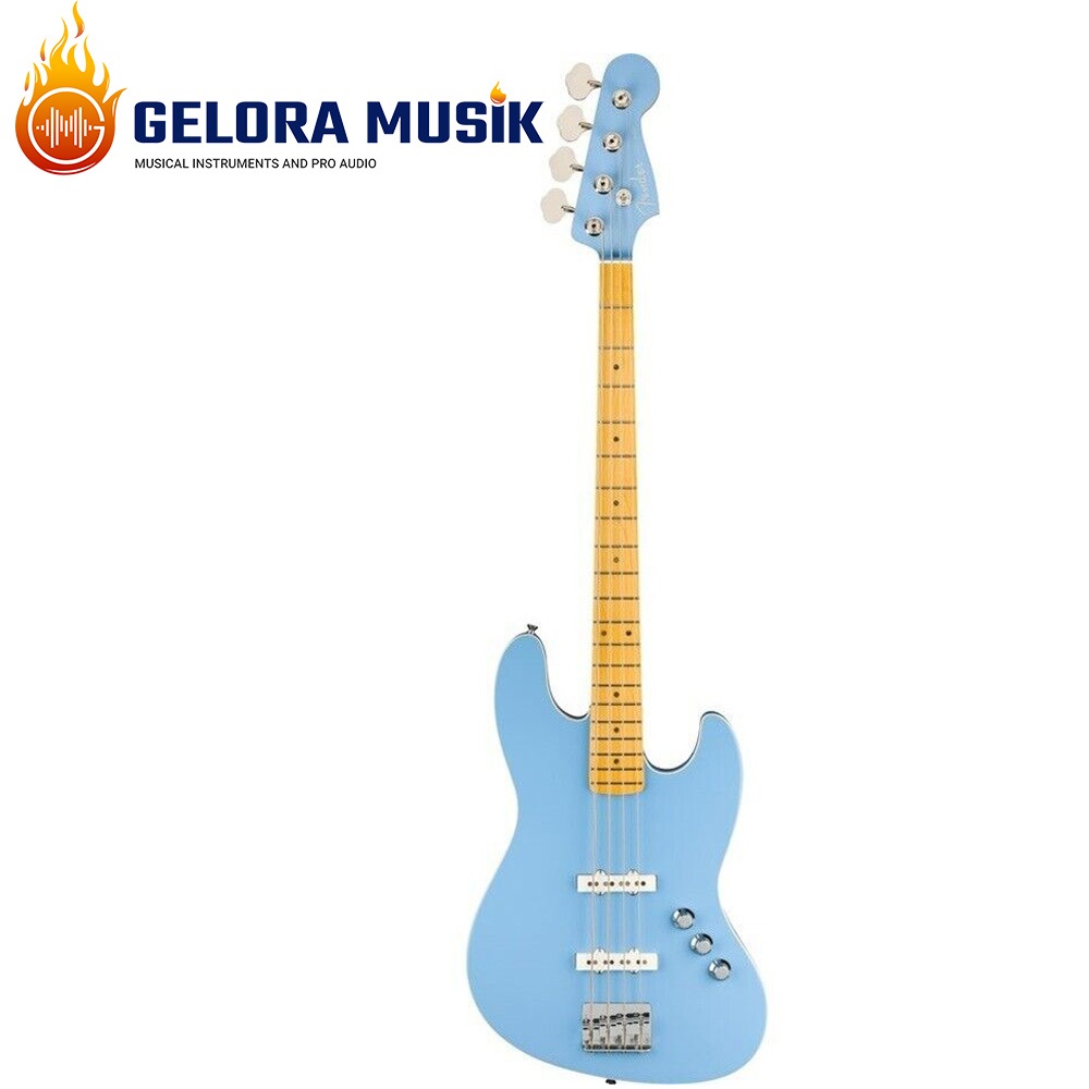 Gitar Bass Fender Aerodyne Special Jazz Bass, Maple FB, California Blue