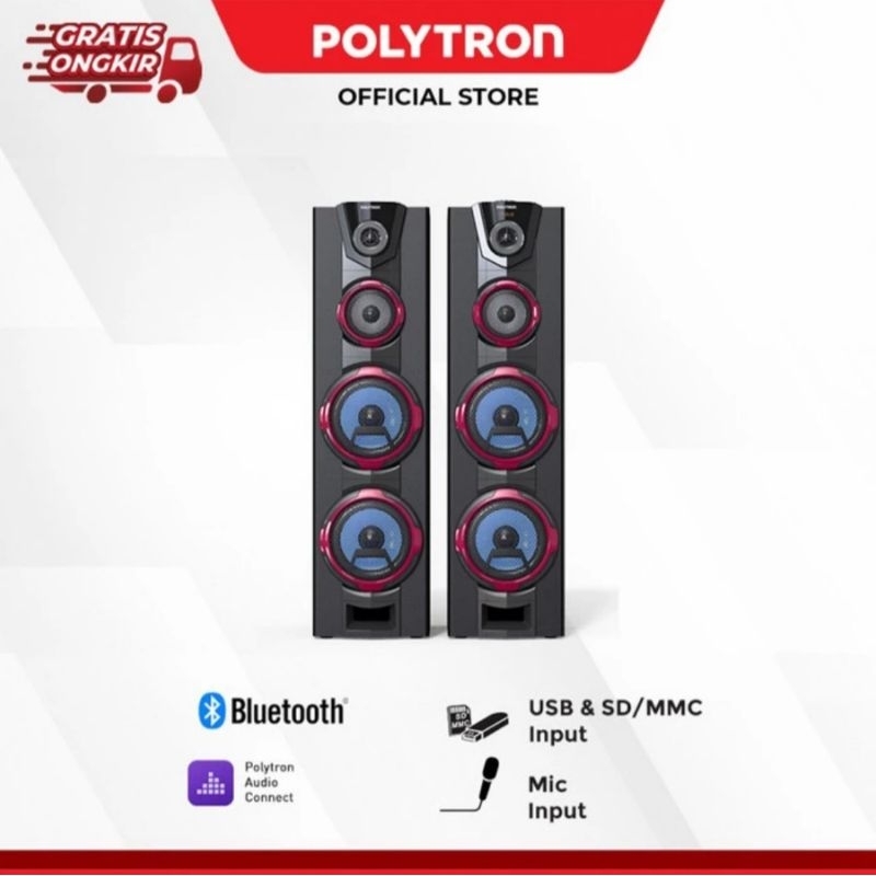 SPEAKER ACTIVE POLYTRON 8INCH PAS-8EF28 SPEAKER ACTIVE POLYTRON