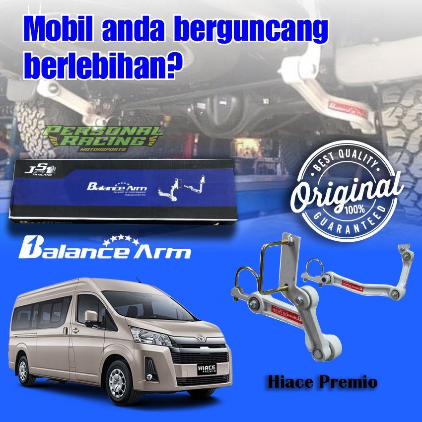 Aksesoris Balance arm Stabiliser Swaybar Toyota Hiace Premio