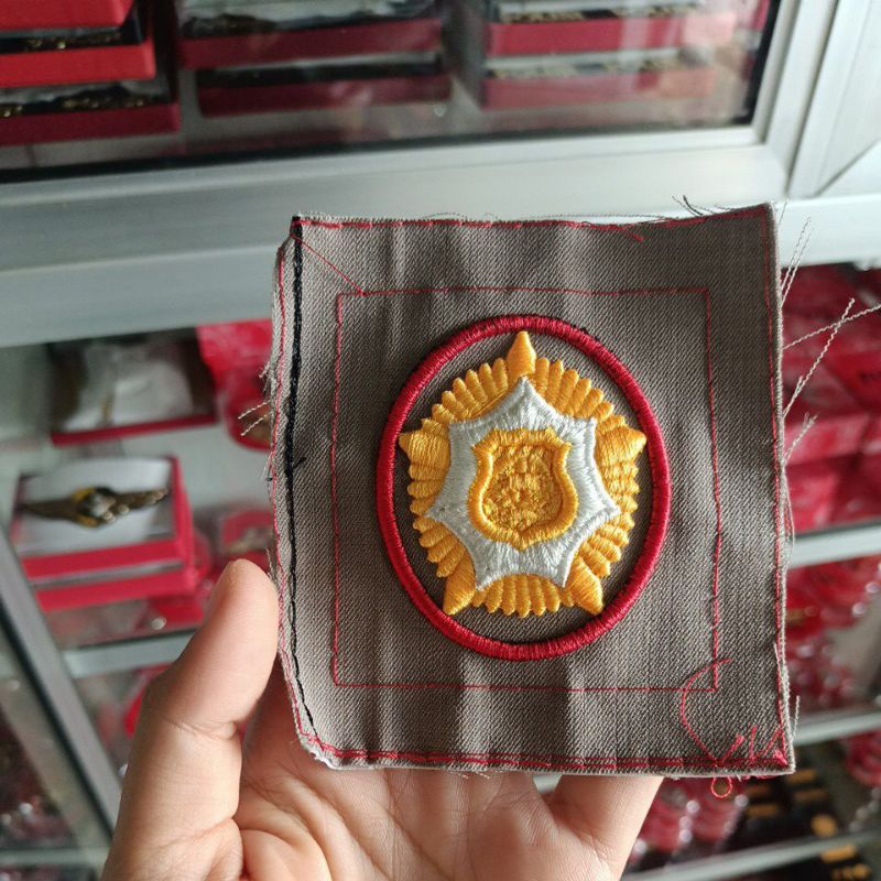 Tanjab PDL siswa setukpa | jual bordir 3D Tanjab siswa setukpa