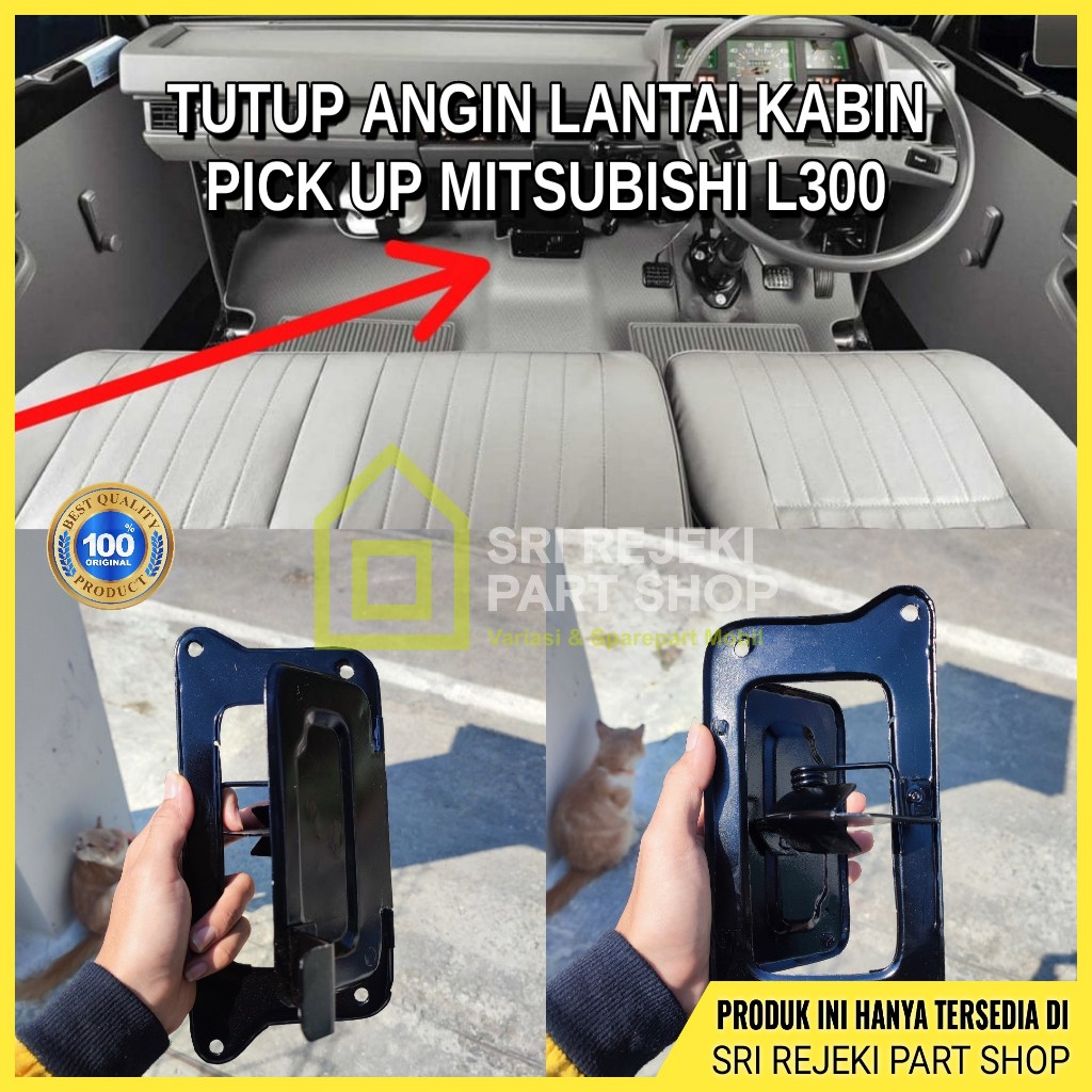 Angin Angin L300 Rakitan Plat Besi Angin Angin Lantai Kabin L300 Cover Tutup Angin Mitsubishi L300