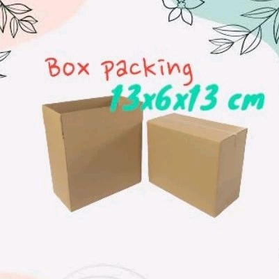 

Kardus packing ukuran 13x6x13 cm dus recycle packaging kecil online