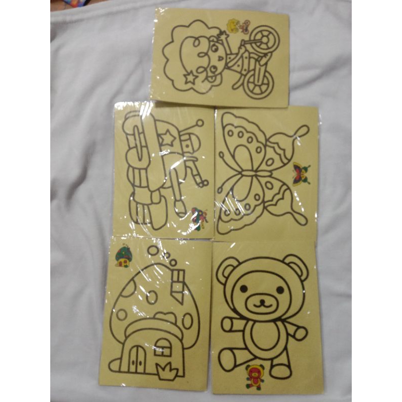 

1 PCS MEWARNAI PASIR KECIL