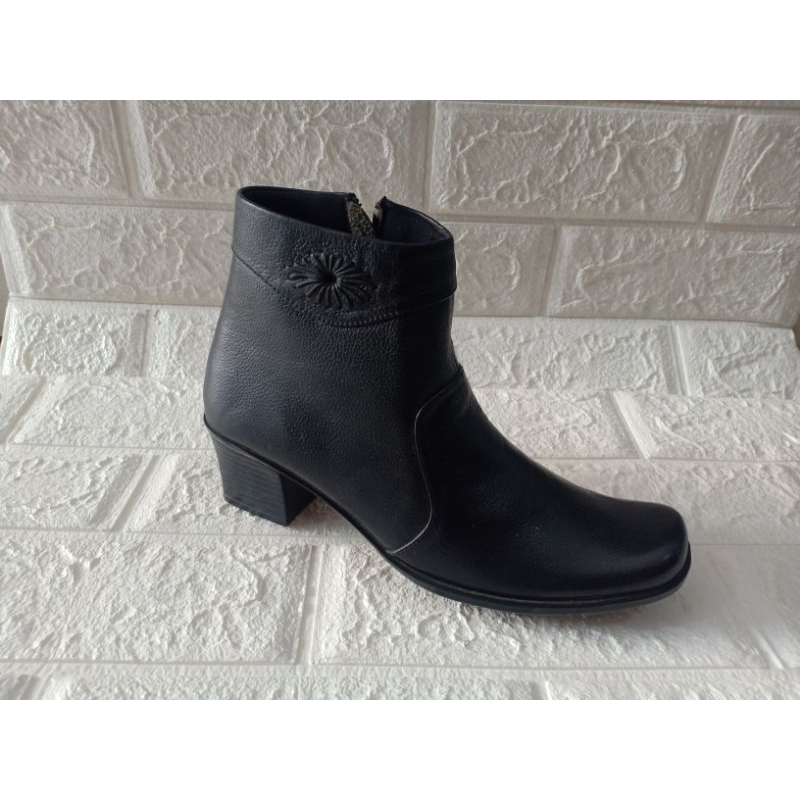 Sepatu Boots Kulit Wanita - Scorpion 5211 Original