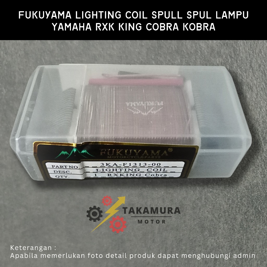 Fukuyama Lighting Coil Spull Spul Spool Lampu Yamaha RXK RX-K RX King RX-King Cobra Kobra (3KA)