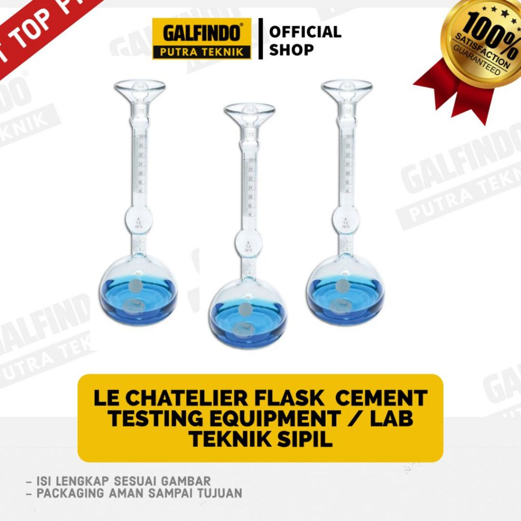 GALFINDO LE CHATELIER FLASK CEMENT TESTING EQUIPMENT