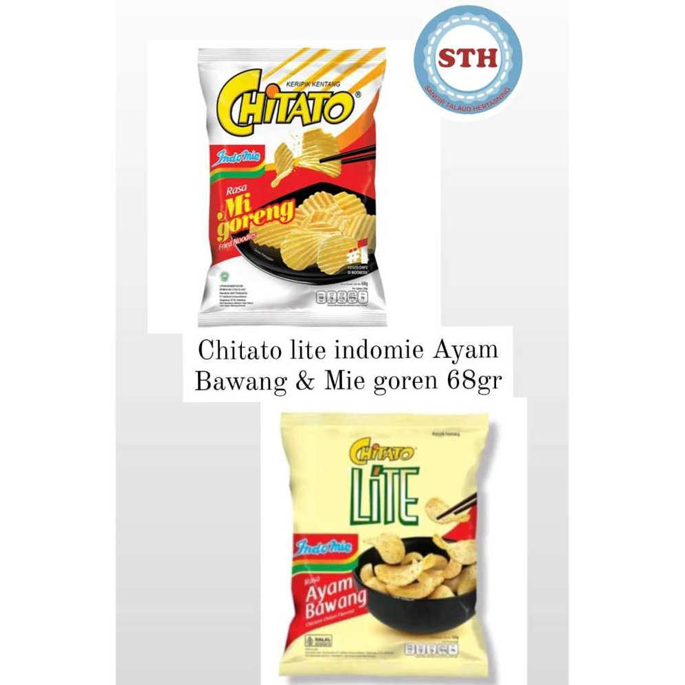 

Chitato Lite Indomie Ayam Bawang & Mie Goreng 68 gr