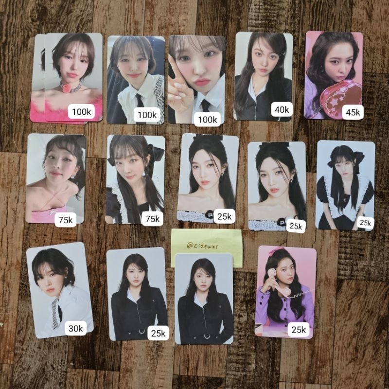 [READY STOCK] PC RED VELVET TC SG24 PHOTOCARD