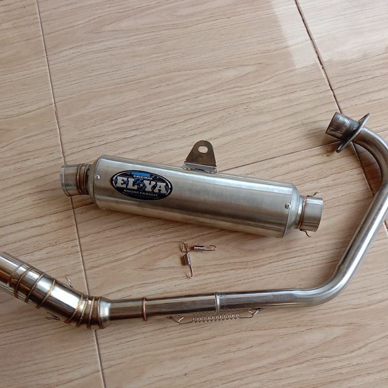 KNALPOT RACING ELYA ORIGINAL MODEL PEKAJAMAN HEREX TIGER CB GL MEGAPRO SATRIA FU VIXION CBR