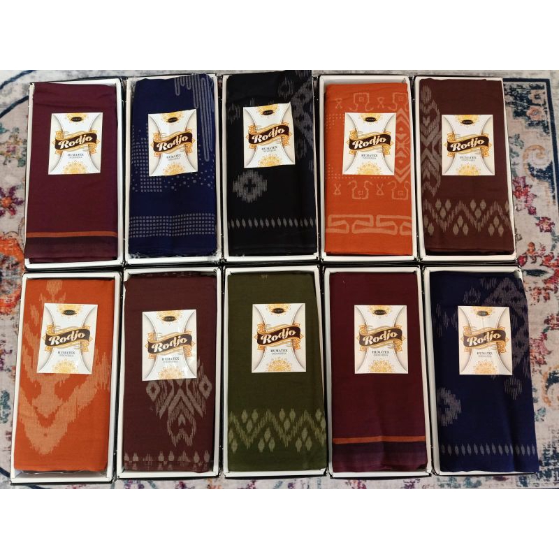 SARUNG MOTIF BATIK RODJO CABUT WARNA