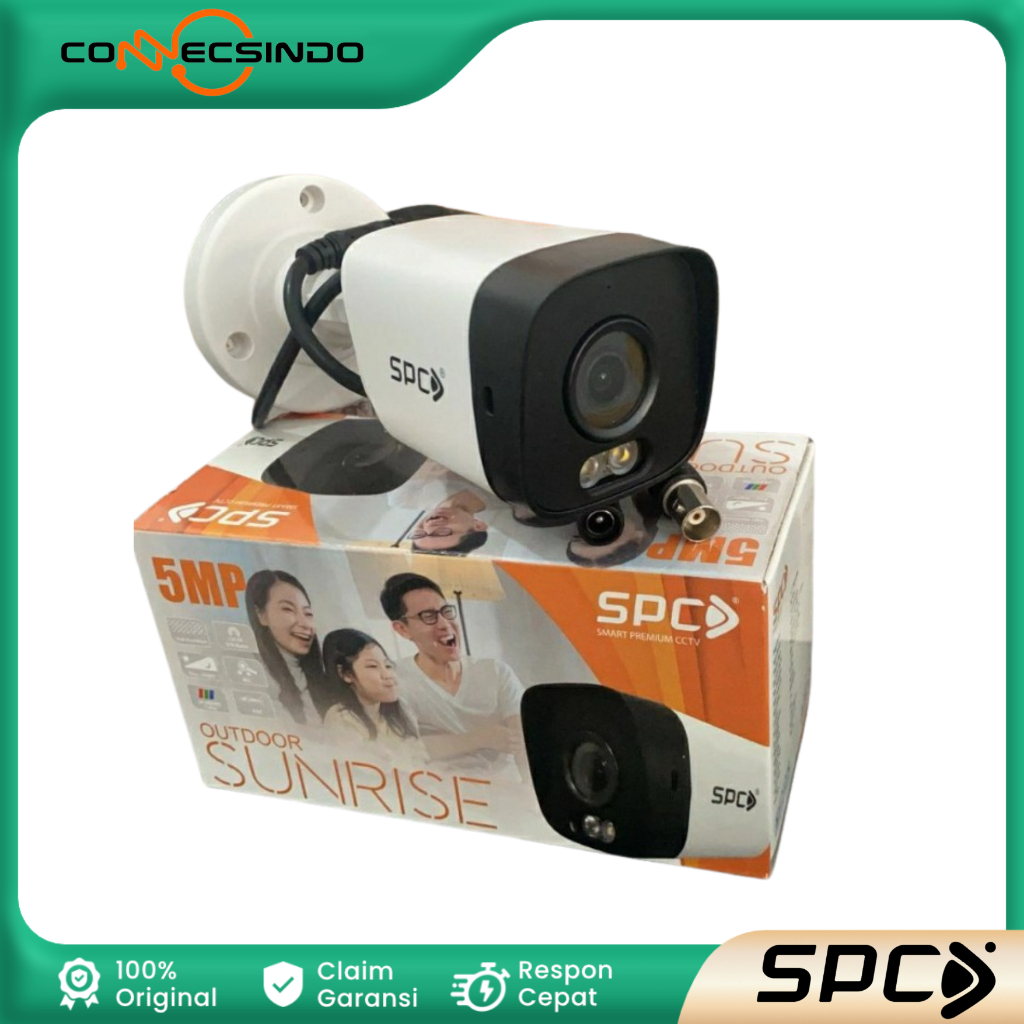 Kamera CCTV SPC Sunrise Outdoor 5MP Full Color Night Camera Analog 5MP