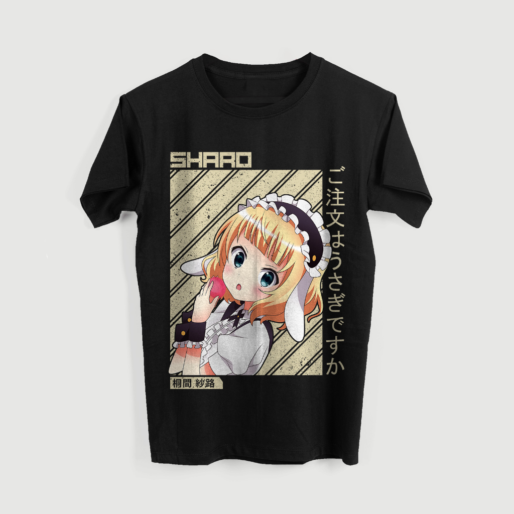 Kaos Is the Order a Rabbit - Sharo Kirima | Torazu T-shirt