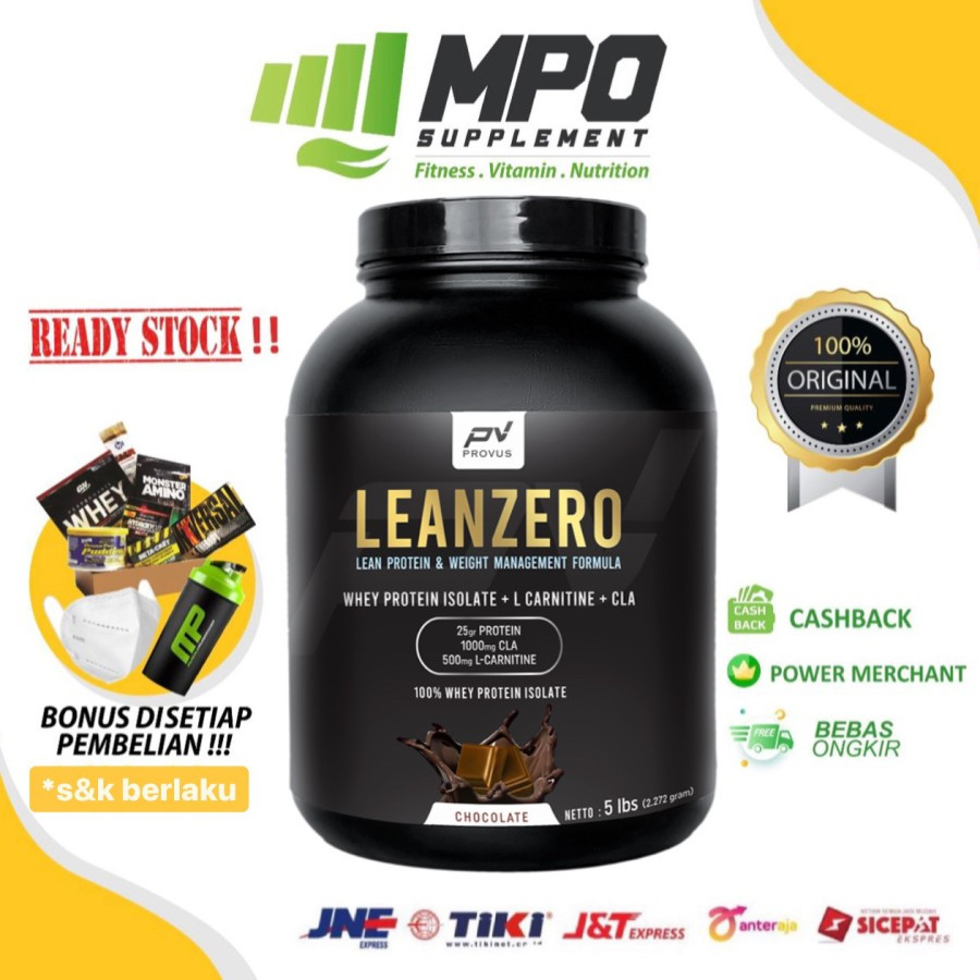 Provus Leanzero Lean Zero 5 lb Whey Protein Isolate Diet Weight Loss Provus Nutrition Leanzero 5 lbs
