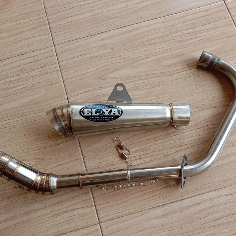 knalpot racing ELYA ORIGINAL model fanterra PNP tiger Revo Megapro Primus cb gl satria Fu Jupiter MX