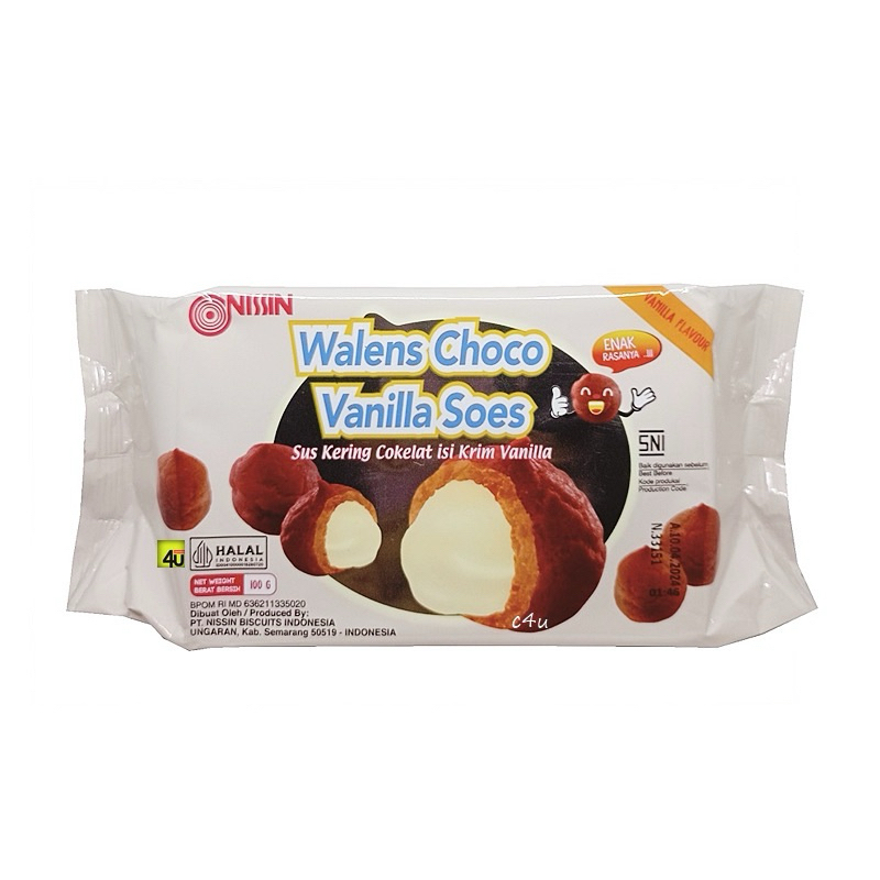 

Walens Choco Soes Vanilla Soes 10g