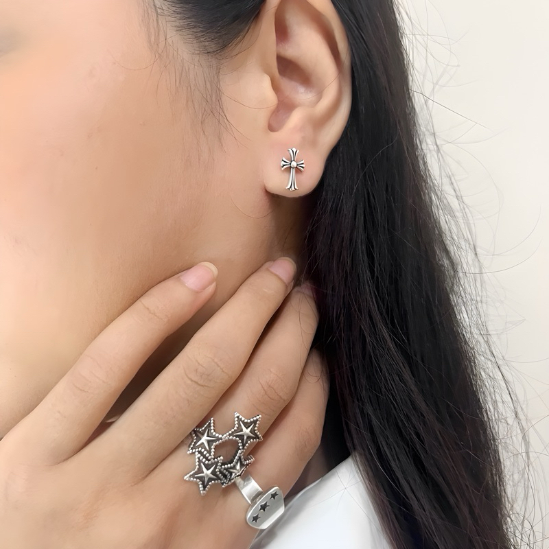 Mars Earrings | Anting Tusuk | Anting Pria | Anting Wanita | Anting Korea | Anting Titanium | Anting