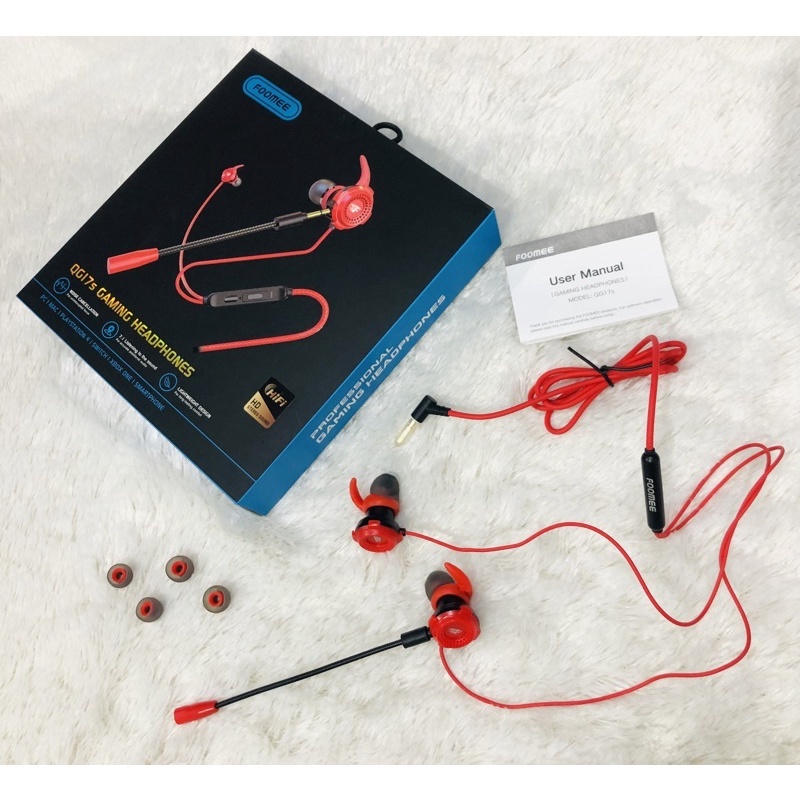 Headset Gaming Foomee QG17s Gaming Headset Profesional Gaming Headset