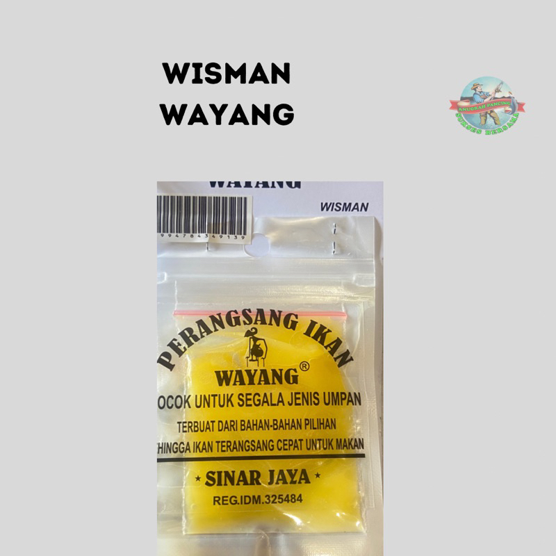 Umpan Wisman Wayang Perangsang Ikan