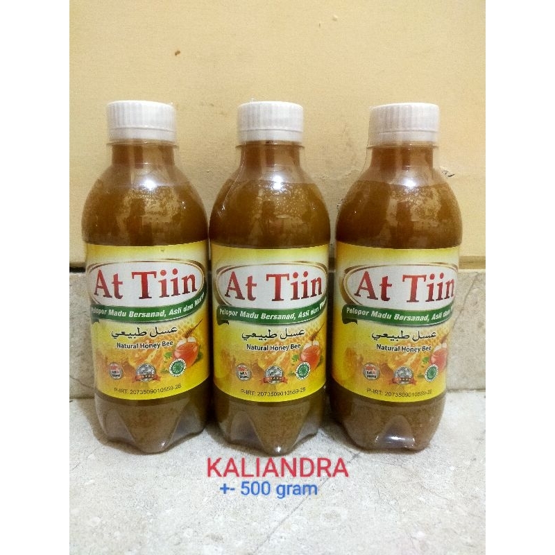 

Madu Murni Kaliandra At Tiin, Premium&Ber-Sanad,+- 500 gr