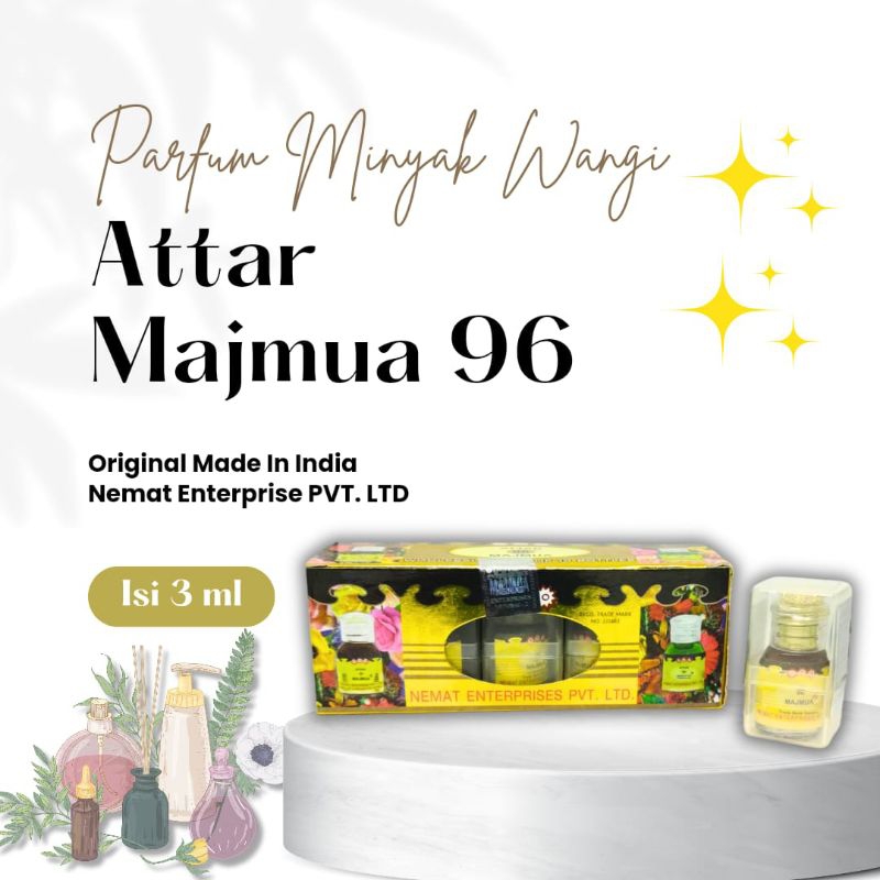 Minyak Wangi Attar Majmua 96 Parfum No Alcohol