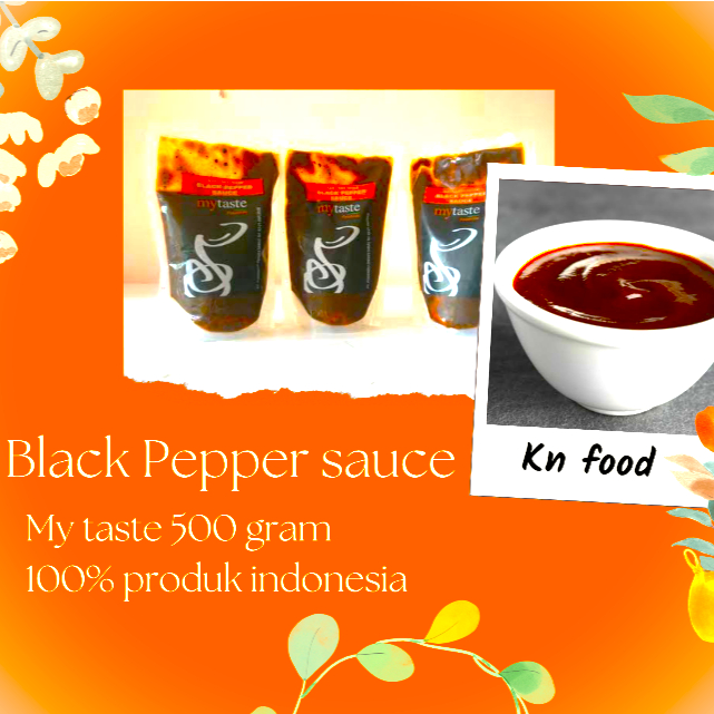 

Saus Blackpepper Sauce My Taste 500 gr