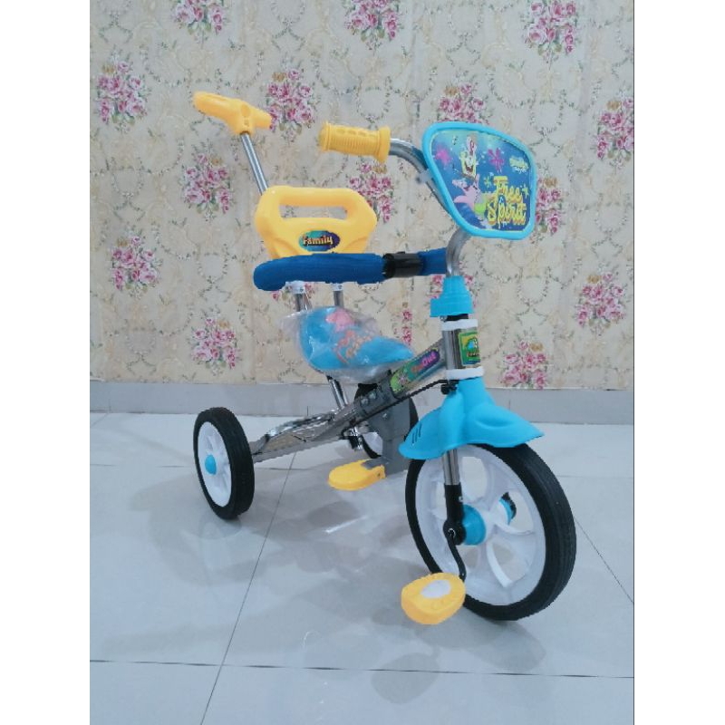 SEPEDA ANAK RODA TIGA FAMILI 918HT CROME