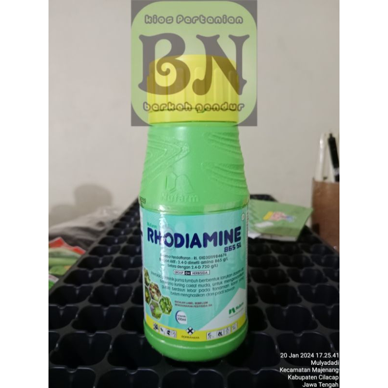 Herbisida RHODIAMINE 865 SL 200 ML
