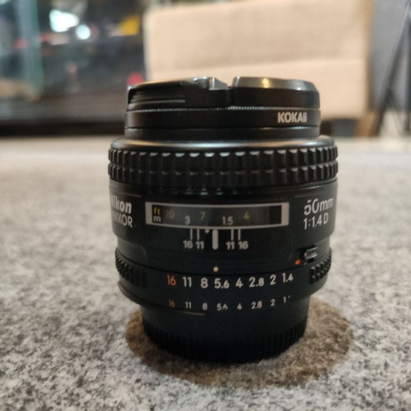 LENSA NIKON AF NIKKOR 50MM F1.4D BANYAK BONUS BERGARANSI