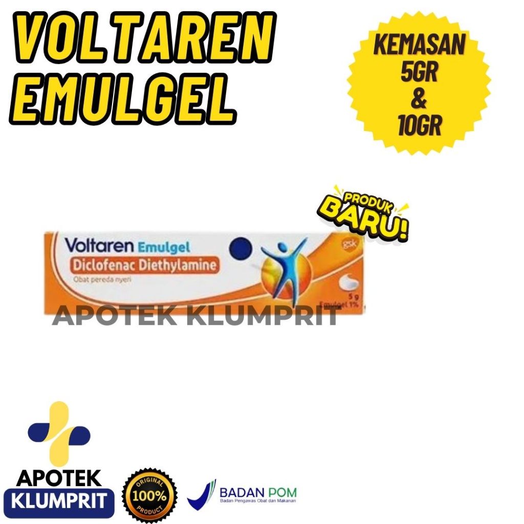 VOLTAREN GEL / 5GR / 10GR / PEREDA NYERI / KESELEO / KECETIT