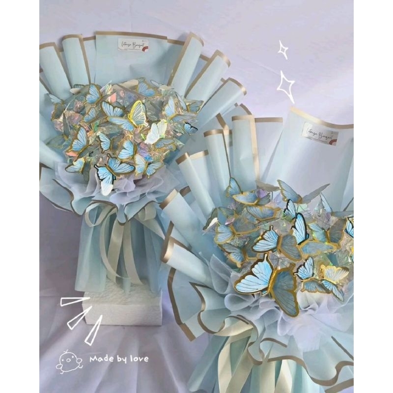 ❤️Pika_Store❤️ Butterfly Bouquet/ Buket Butterfly/Buket kupu-kupu
