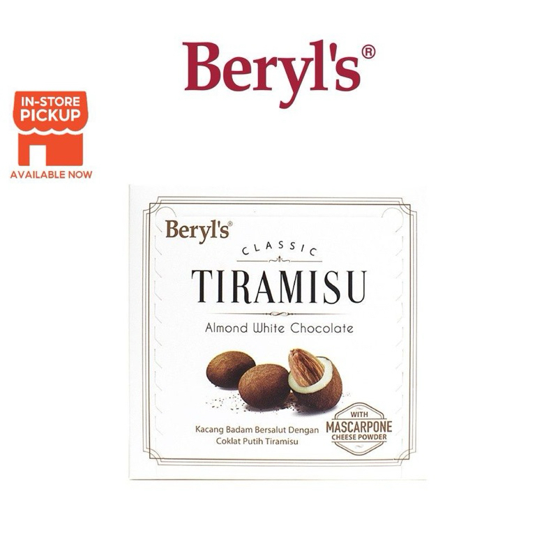 

Beryls Tiramisu Almond White Chocolate
