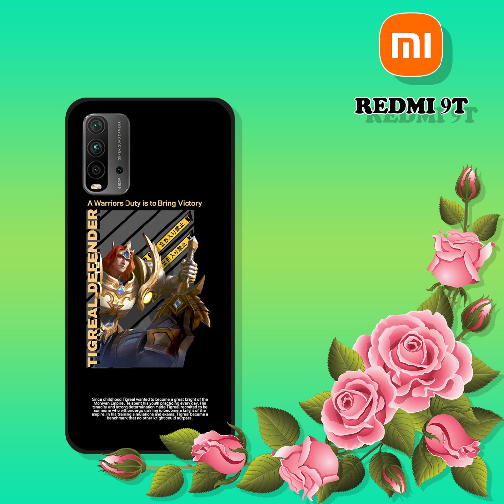 CUSTOM CASE GLOSSY [ HD12] ALL TYPE XIAOMI REDMI 9T MOTIF SKIN LIGHTBORN MOBILE LEGENDS