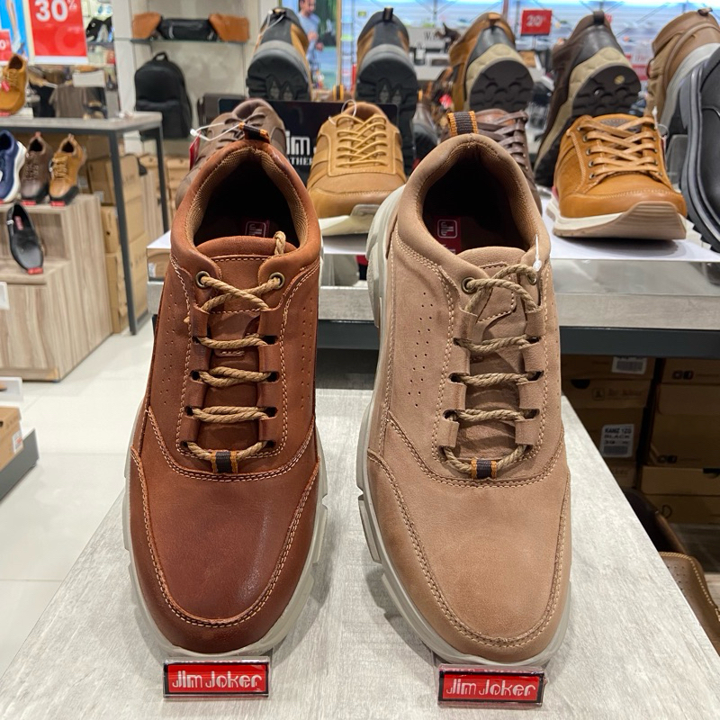 JIM JOKER sepatu casual pria 100% original kulit asli