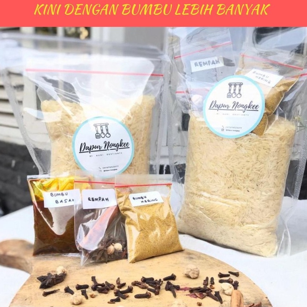 

Terlaris Paket Beras Basmati 1kg dan Bumbu Nasi Kebuli