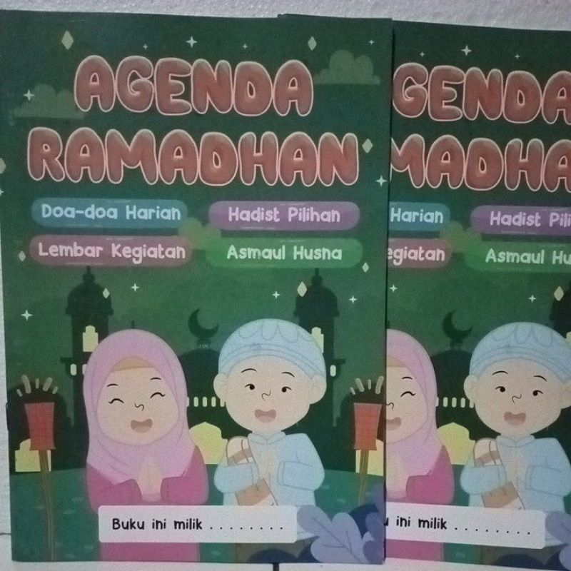 Buku Agenda Ramadhan - untuk SD MI