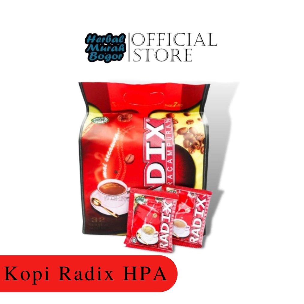 

1212 SALE Kopi Radix Hpa Original isi 32 sachet Malaysia grosir